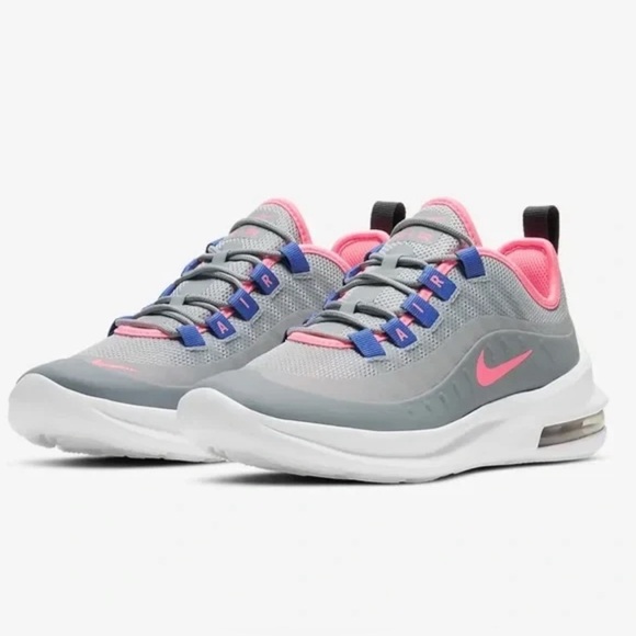 Nike Air Max Axis GS (Lt Smoke Grey/Pink/White) AH5222-015 Size 7 Youth - Picture 1 of 15